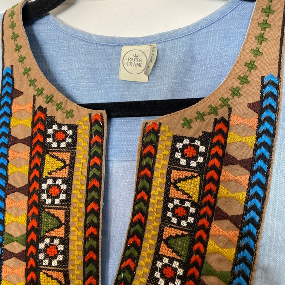 Paper Crane Jean Dress - Picture 5 of 5